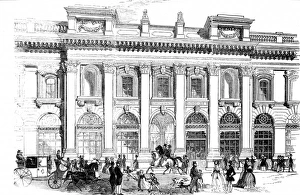 The North Entrance of the Royal Exchange, London, 1844 The North Entrance of the Royal Exchange, London, 1844