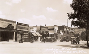 North Main Street, Kemmerer, Wyoming, USA North Main Street, Kemmerer, Wyoming, USA