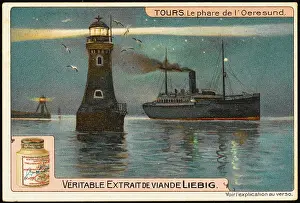 North Sea Coastlines Prints: Oeresund Lighthouse