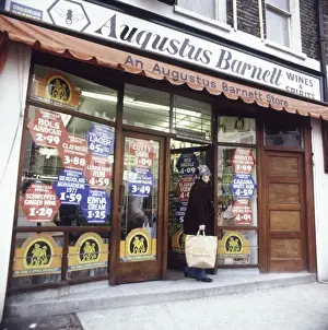 Late 1970s Off Licence Print