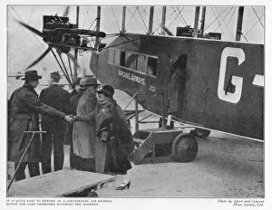 Croydon Airport Prints: Off to Paris by Air