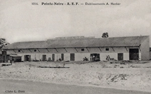 Office of colonial agent Hecker in French Equatorial Africa Office of colonial agent Hecker in French Equatorial Africa