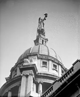 Iconic London Landmarks Prints: Old Bailey Dome