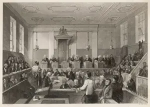 Old Bailey Interior Print