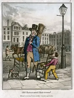 Traditional Craftsmanship Skills Prints: Old Chairs to Mend