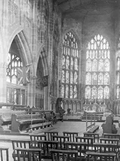 Print of Old Coventry Cathedrals East End