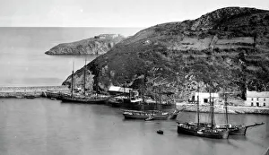 Old Fishguard Harbour, Pembrokeshire, South Wales Old Fishguard Harbour, Pembrokeshire, South Wales