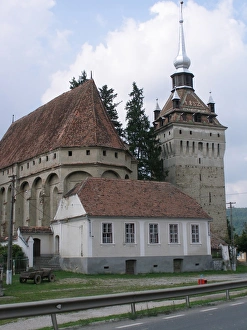 Old fortified church in Sighisoara, Romania Old fortified church in Sighisoara, Romania