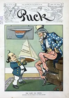 William Jennings Bryan Cartoon Prints: The same old model