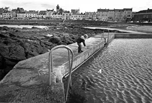 The old outdoor swimming pool at Portstewart, County Derry The old outdoor swimming pool at Portstewart, County Derry