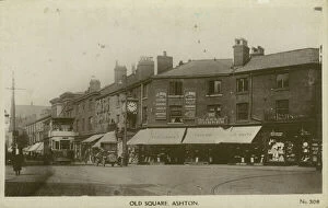 Lancashire Collection: The Old Square, Ashton-under-Lyne, Greater Manchester, Tameside, Lancashire, England