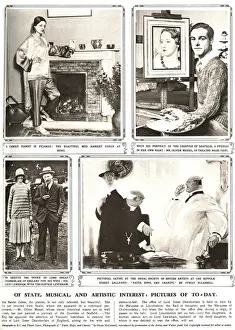 Oliver Messel Print 1928