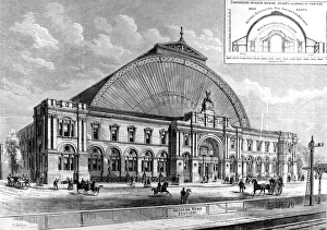 Olympia Hall, Kensington, London, 1886 Olympia Hall, Kensington, London, 1886