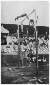 Athletic Prints: 1912 Olympics Pole Vault Print