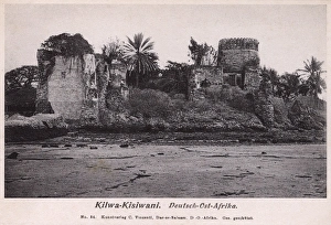 Omani fortress, Kilwa Kisinani Island, East Africa Omani fortress, Kilwa Kisinani Island, East Africa