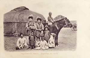 Omsk - Western Siberia - Kazakh children Omsk - Western Siberia - Kazakh children