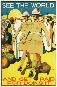 Related Image Prints: See The World Print: Army Recruitment Poster 1914-1918