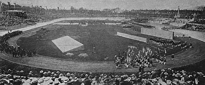 Opening of Berlin Stadium - venue for 1916 Olympics Opening of Berlin Stadium - venue for 1916 Olympics