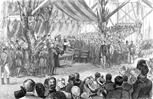 Opening of Putney New Bridge, London, 1886 Opening of Putney New Bridge, London, 1886