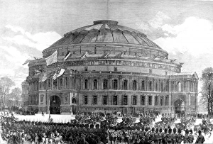 The Opening of the Royal Albert Hall, London, 1871 The Opening of the Royal Albert Hall, London, 1871