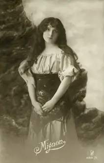 Early 20th Century Opera Singer as Mignon Print