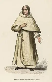Augustine Hermit in Day Habit Print