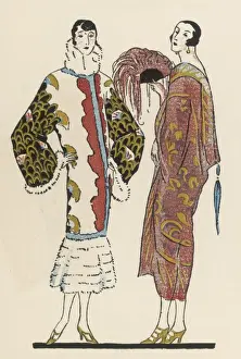 Chinoiserie Prints: Oriental Fabrics 1924 Coats Print