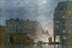 Outside the Ritz, 1920 by Cecil King Outside the Ritz, 1920 by Cecil King
