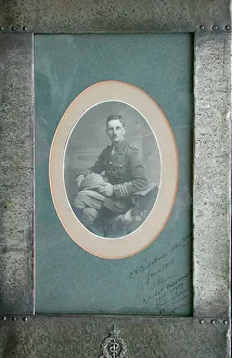 Oval portrait of Lieutenant Colonel C V Bulstrode Oval portrait of Lieutenant Colonel C V Bulstrode