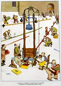 Overtime at a Christmas cracker factory by William Heath Rob Overtime at a Christmas cracker factory by William Heath Rob
