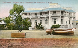 P. & O. Steam Navigation Company Office in Suez, Egypt P. & O. Steam Navigation Company Office in Suez, Egypt