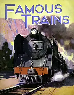 Classic Steam Locomotive Prints: The Pacific Union