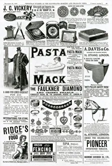 Page of Victorian adverts - November 1895 Page of Victorian adverts - November 1895