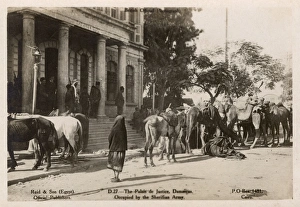 Palace of Justice, Damascus - Occupation by Sheriffian Army Palace of Justice, Damascus - Occupation by Sheriffian Army