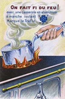 Pan Catching Fire Print, 1928