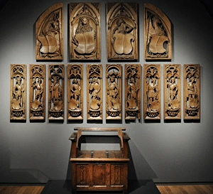 Panels from an organ case (Church of St Vitus) by Jan Eerste Panels from an organ case (Church of St Vitus) by Jan Eerste