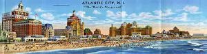 Panorama of Atlantic City, New Jersey Panorama of Atlantic City, New Jersey