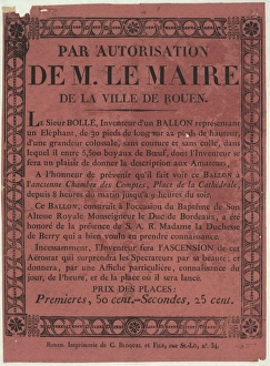 Par autorisation de M. Le Maire de la ville de Rouen. Le Sie Par autorisation de M. Le Maire de la ville de Rouen. Le Sie