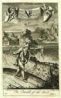 The Parable of the Seed Print circa 1688