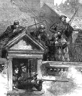 French Revolution Events Prints: Paris Commune Defeated