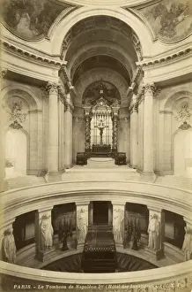 Paris Invalides Print of Napoleon's Tomb