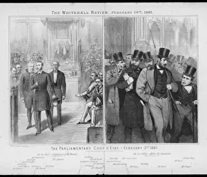 House Of Commons History Prints: Parnell Expelled