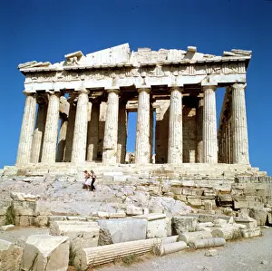 Acropolis Of Athens Greece Prints: Parthenon