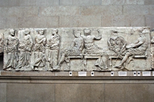 Parthenon. East side. 447-432BC. Greek Classical period. God Parthenon. East side. 447-432BC. Greek Classical period. God