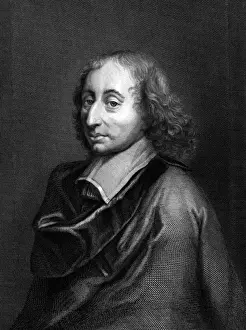 French Mathematician Prints: Pascal (Delannoy)