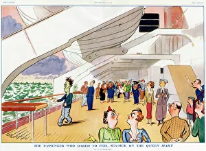 The Passenger Who Dared to Feel Sea-Sick on the Queen Mary The Passenger Who Dared to Feel Sea-Sick on the Queen Mary