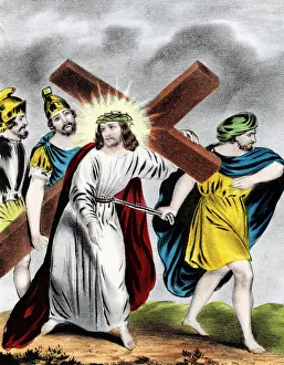 Passion 2nd. Jesus Christ Bearing His Cross Passion 2nd. Jesus Christ Bearing His Cross