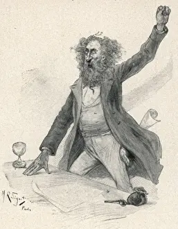 Historical Communication Methods Prints: Passionate Orator