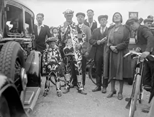 Pearly King at the Derby Print, Early 1930s