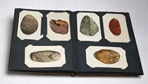 Watercolour Print of Pebbles on British Beaches